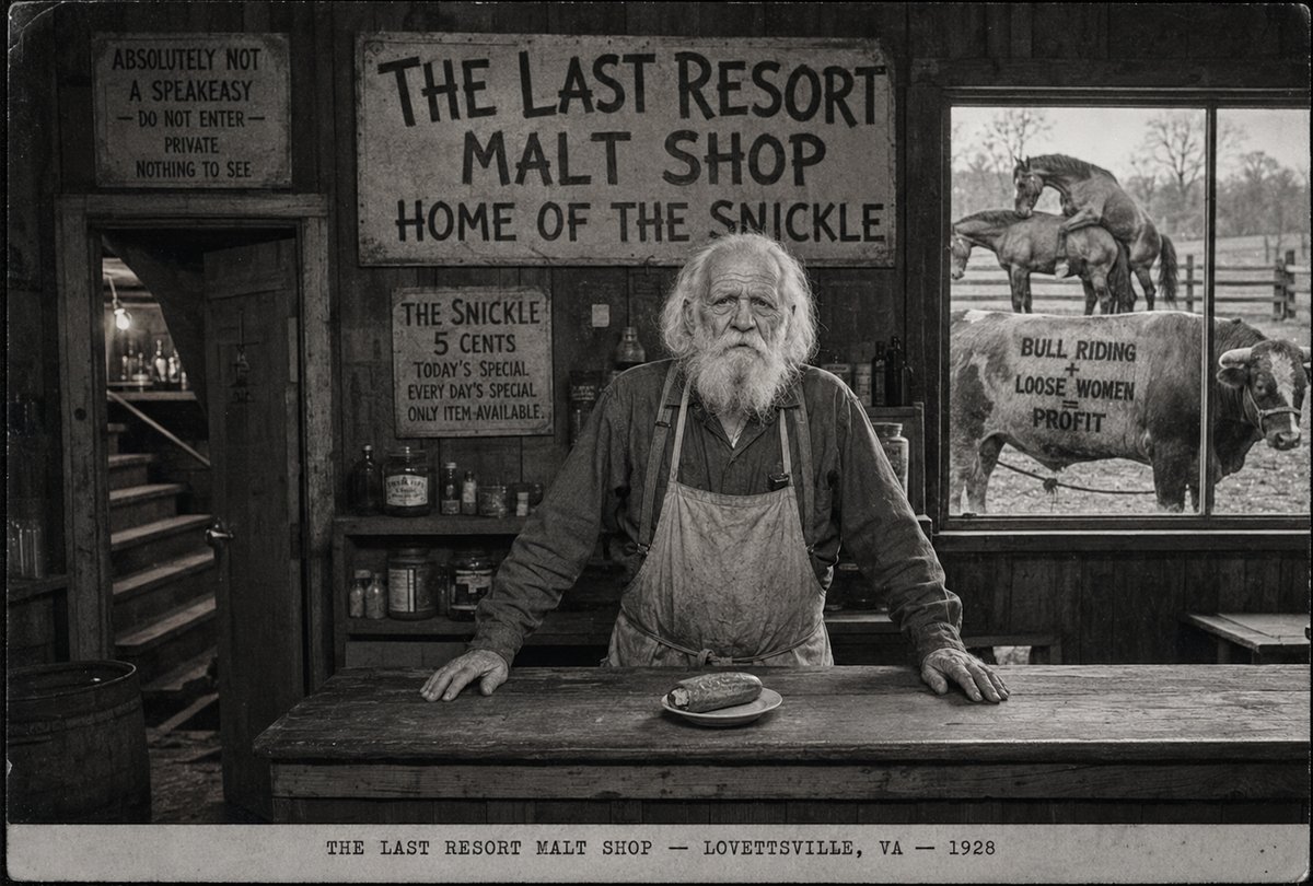 The Last Resort Malt Shop Opens